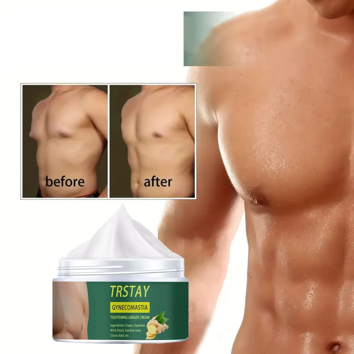 GFOUK™ ThermoFirm Bröstolja för Män